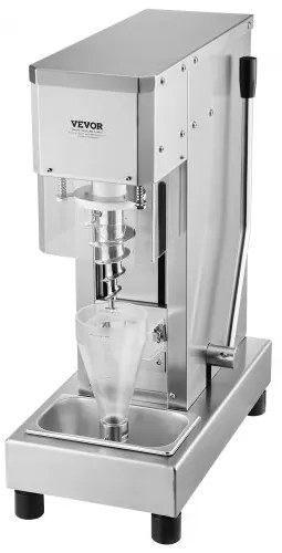 VEVOR Ice Cream Blender 750W  Ice Cream Mixer Stir Machine 304 Stainless Steel