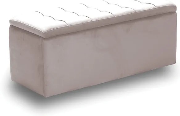LIDO ΣΚΑΜΠΟ VELVET BEIGE ΜΕ ΑΠΟΘ. ΧΩΡΟ 101X41X42εκ. 101X41X42εκ.
