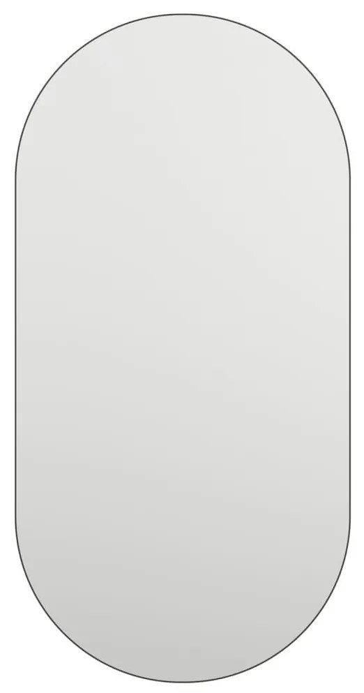 Καθρέφτης 40 x 20 εκ. Γυάλινος - Λευκό