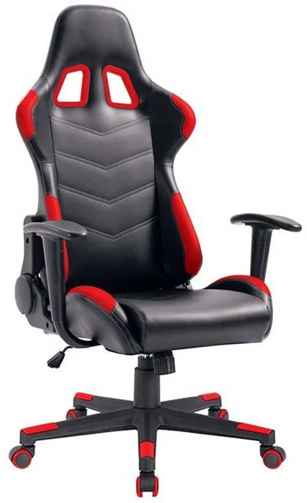 Πολυθρόνα Διευθυντή Gaming BF9150 ΕΟ541,1 69x56x125/135cm Black-Red