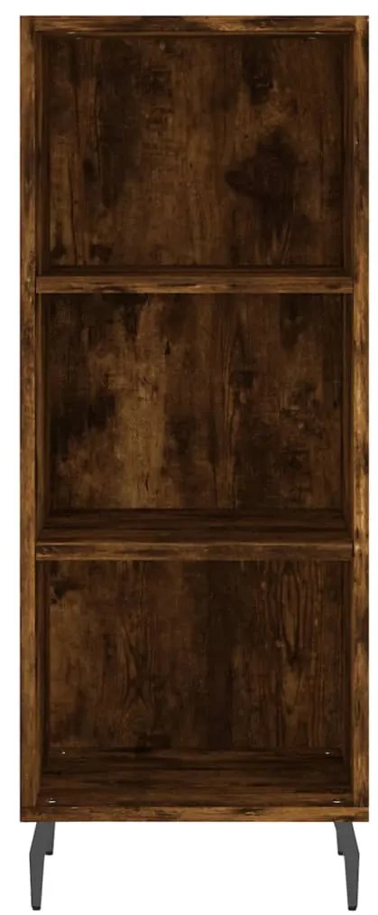 vidaXL Ντουλάπι Καπνιστή δρυς 34,5x34x180 εκ. από Επεξεργασμένο Ξύλο
