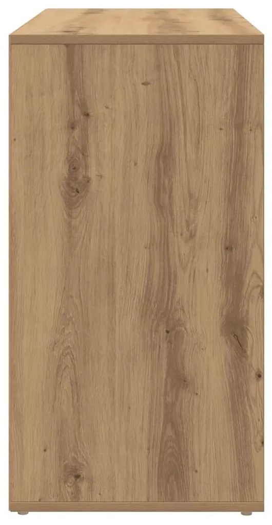 vidaXL Ντουλάπι καλλυντικών Artisan Oak 80x40x75cm Κατασκευασμένο ξύλο