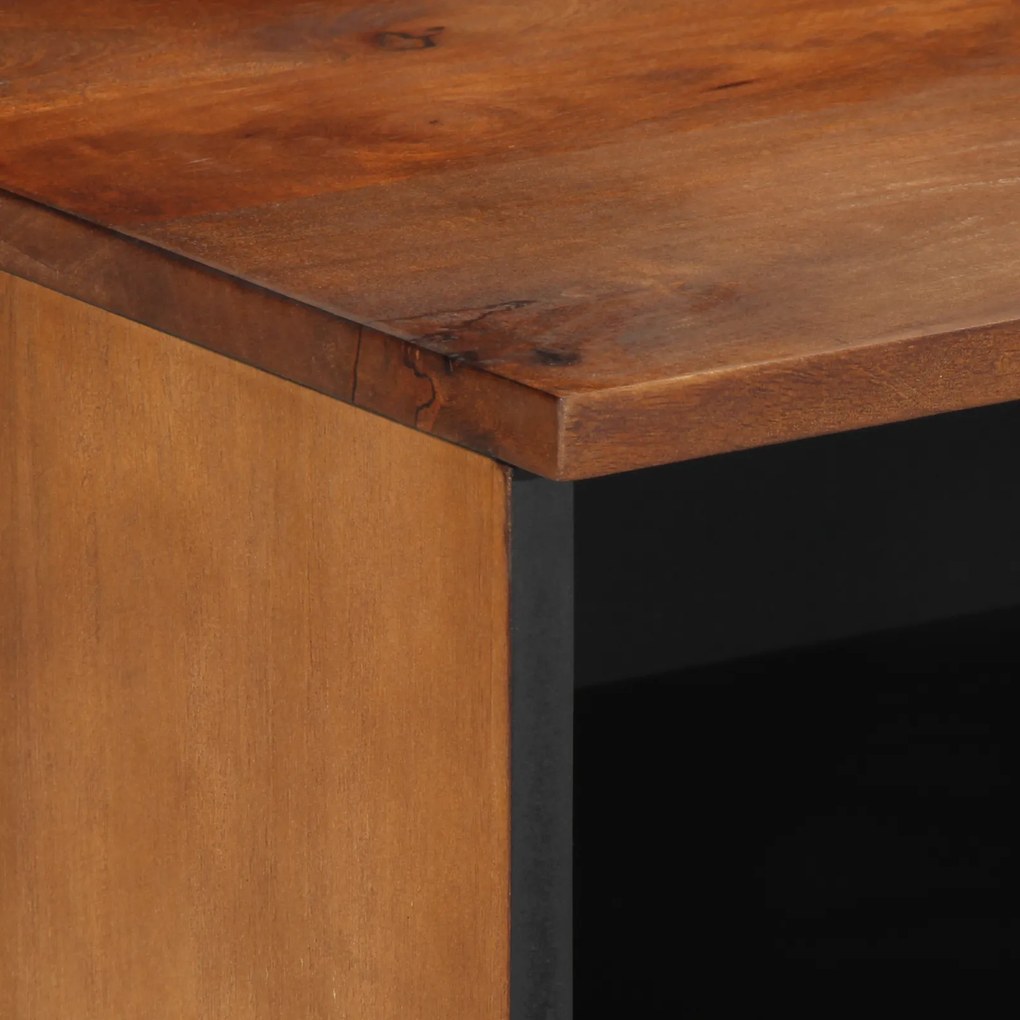 vidaXL Κομοδίνο 40x33x46 εκ Solid Wood Mango