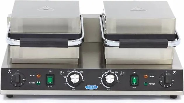 Waffle Maker - 4 Pieces - Belgian - Double
