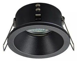 Χωνευτό Φωτιστικό Οροφής 8,5cm GU8,5 50W IP65 Zambelis-S046-Μαύρο S046