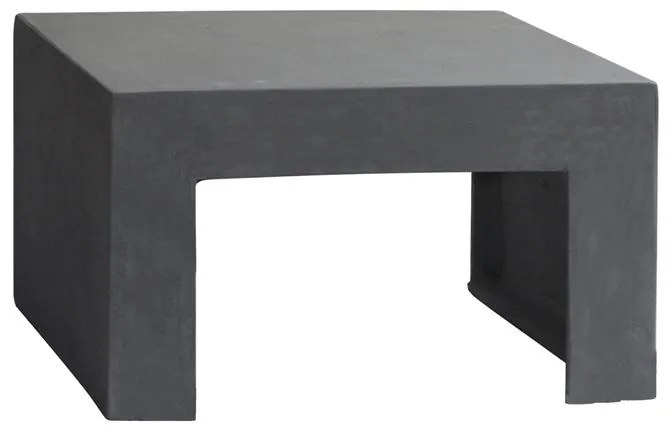 CONCRETE Τραπεζάκι Σαλονιού Κήπου - Βεράντας, Cement Grey  80x80x47cm [-Γκρι-] [-Artificial Cement (Recyclable)-] Ε6211