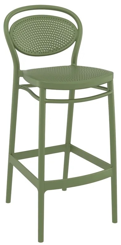 ΣΚΑΜΠΟ ΜΑΡΣΕΛ 75εκ. OLIVE GREEN ΠΟΛ/ΝΙΟΥ 45Χ52Χ106εκ.
