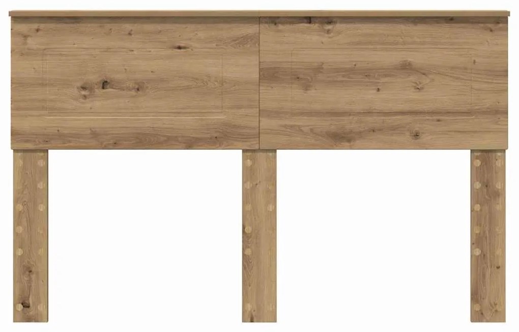 vidaXL Κεφαλάρι με κεφαλάρι Artisan Oak 160 cm Επεξεργασμένο ξύλο