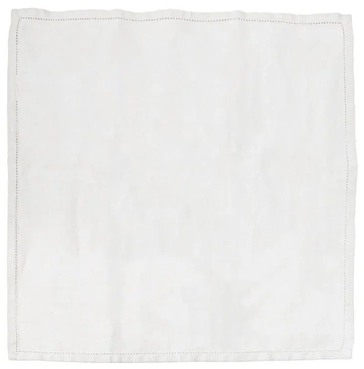 Πετσέτα Φαγητού Steady White Nef-Nef Homeware 48x48cm 100% Cotton