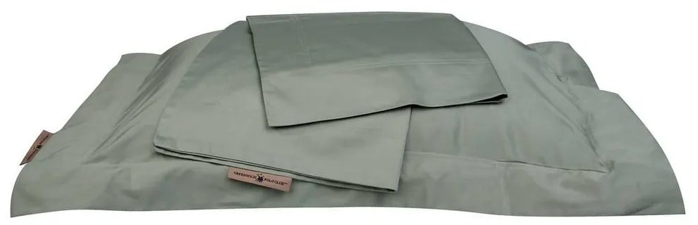 Μαξιλαροθήκες 2252 (Σετ 2τμχ) Mint Greenwich Polo Club 50Χ70 50x77cm 100% Cotton Satin