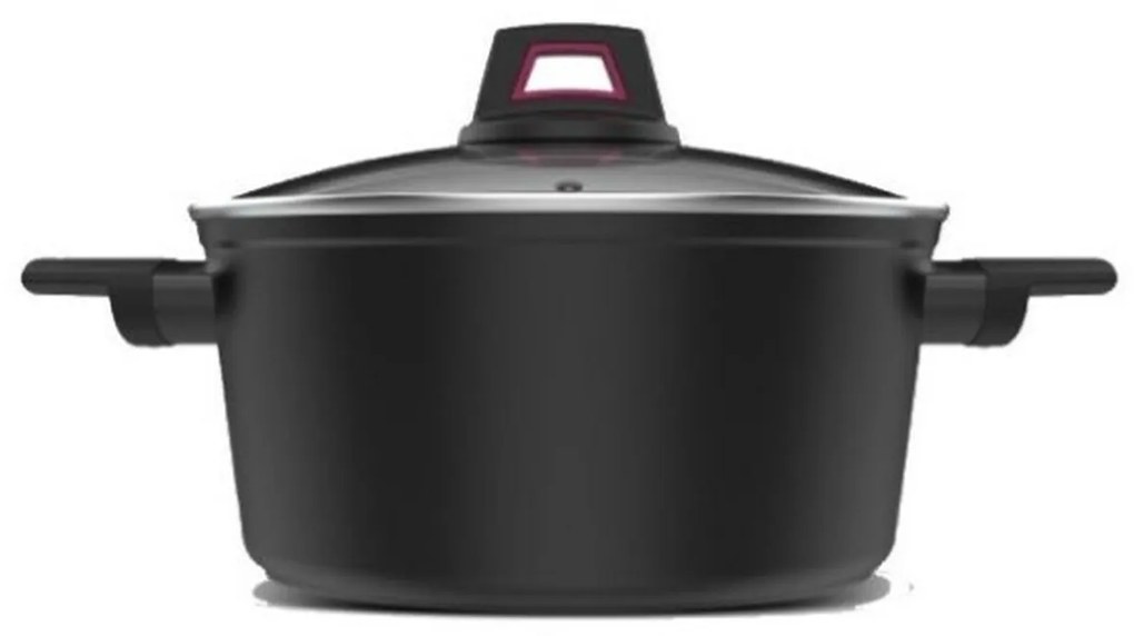 Κατσαρόλα με Καπάκι Taurus KCK4024 Μαύρο 4,5 L