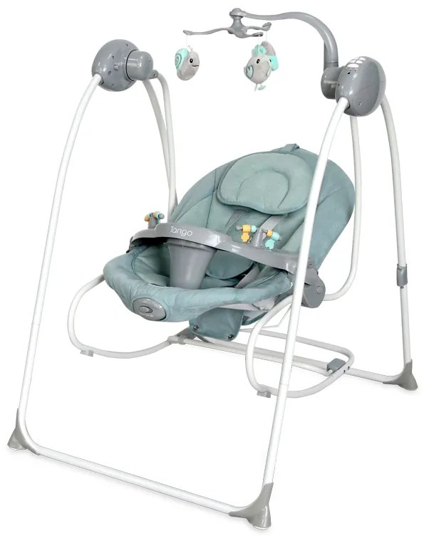 Βρεφικό ρηλάξ & κούνια TANGO 2 σε 1 Frosty Green Stars 10090072146 Lorelli Bertoni