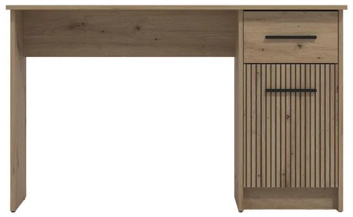 Γραφείο Teo Artisan Oak - Artisan με Γκρί Γραμμές 122x51x75 εκ.