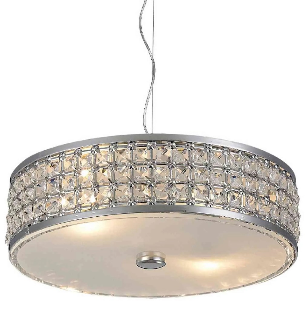 Φωτιστικό Οροφής Crystal DLA619B2 Sand Crystal, Metal