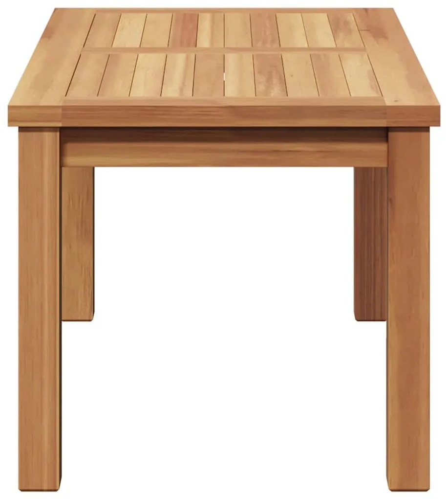 vidaXL Τραπεζάκι σαλονιού Καφέ 70 x 40 x 36 cm Μασίφ ξύλο teak