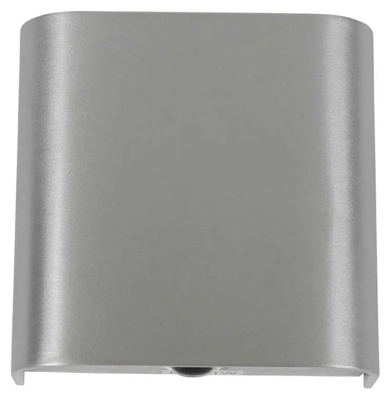 Φωτιστικό Τοίχου Led Up/Down Nickel VK/04009/AL VKLed Aluminium