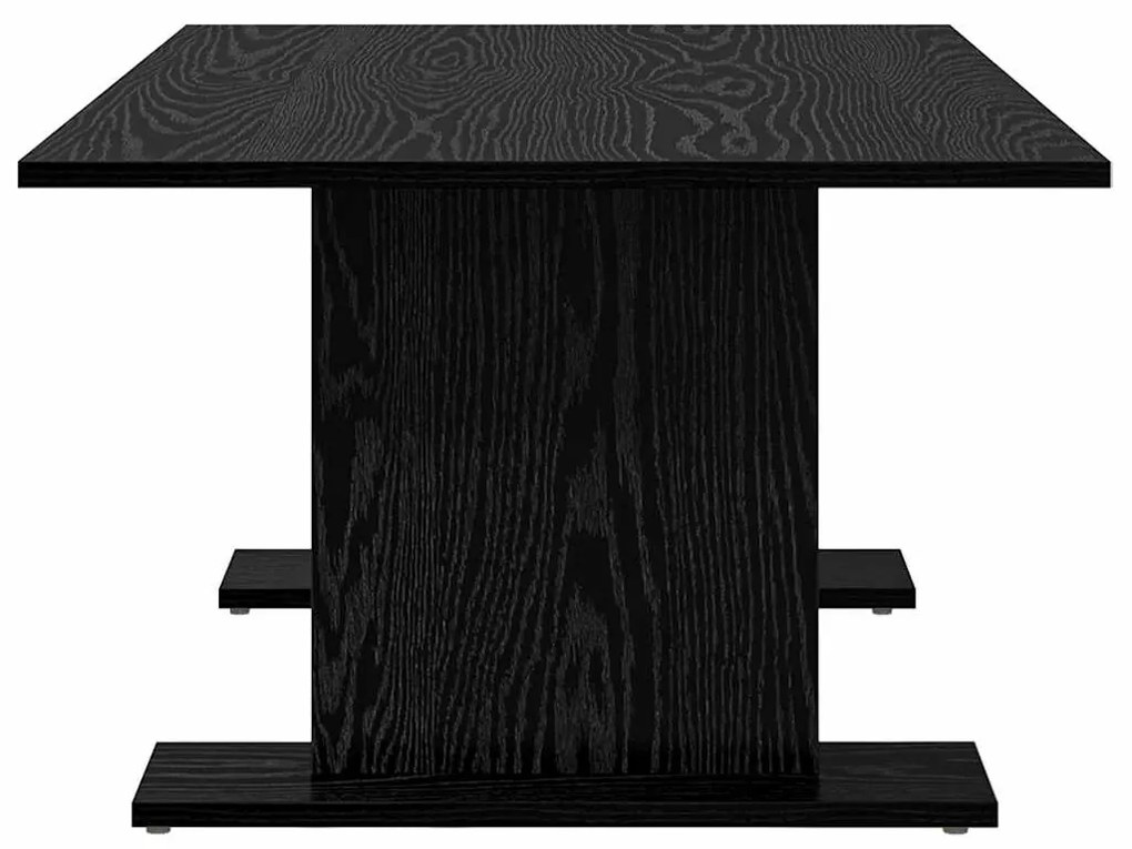 vidaXL Τραπεζάκι σαλονιού Άλλο Μαύρη δρυς 103.5 x 60 x 40 εκ