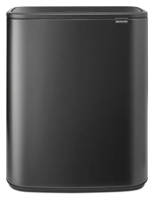 Brabantia 1008859 Κάδος απορριμμάτων Bo Touch 2x30L, Confident Grey