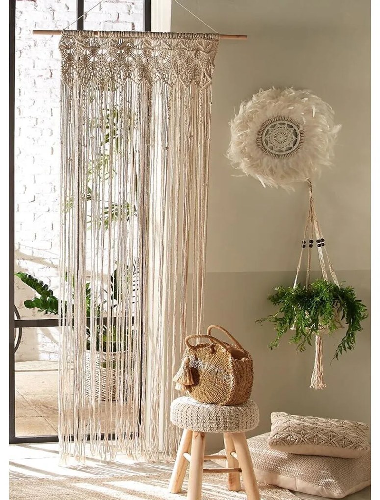 Διακοσμητικό Τοίχου - Πόρτας (90x200) A-S Macrame 163916