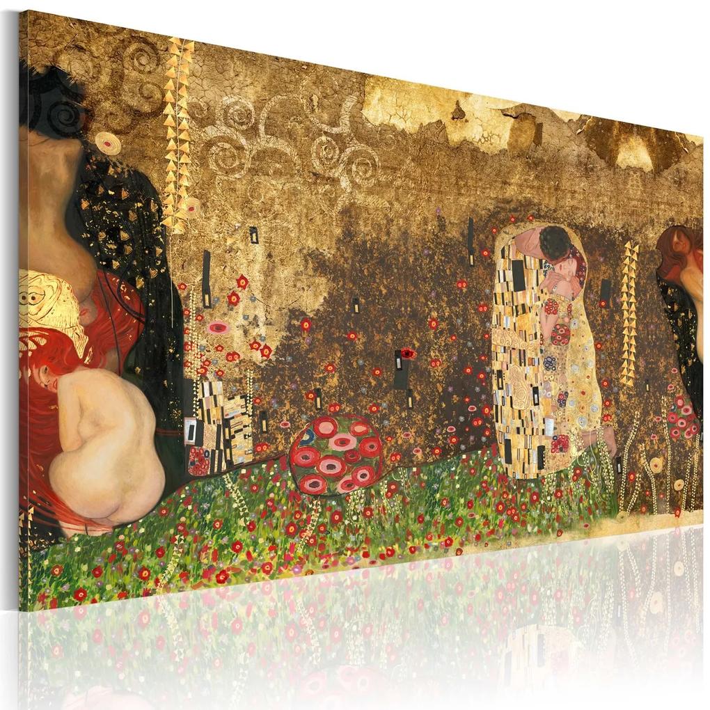 Πίνακας - Gustav Klimt - inspiration 120x80
