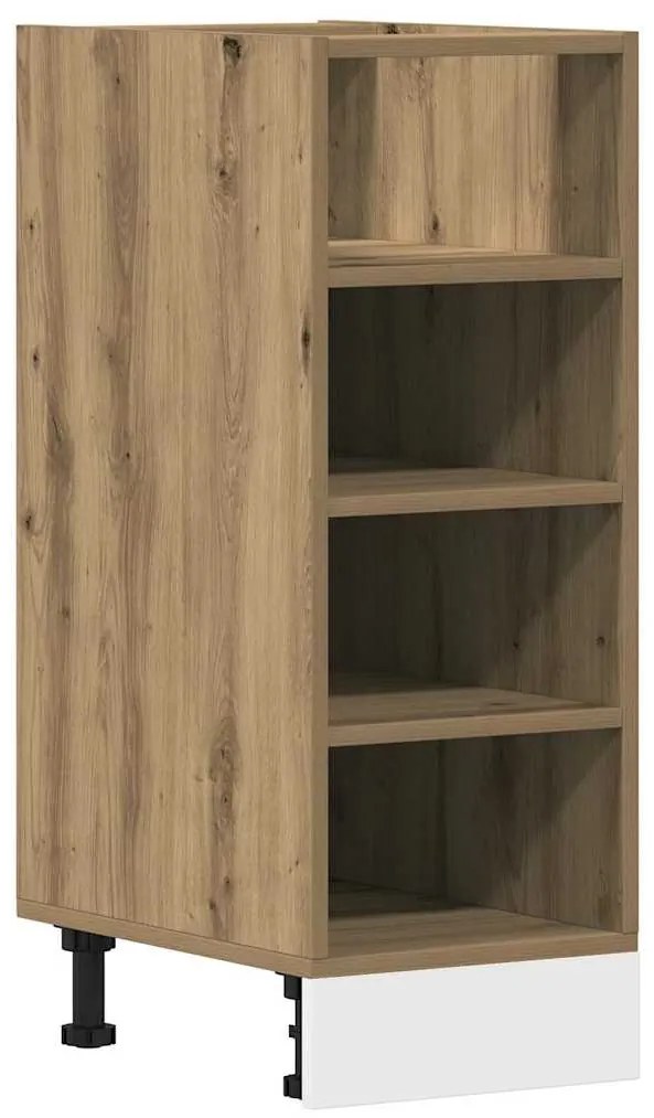 vidaXL Κάτω ντουλάπι Artisan Oak 30x44,5x81,5 cm Κατασκευασμένο ξύλο