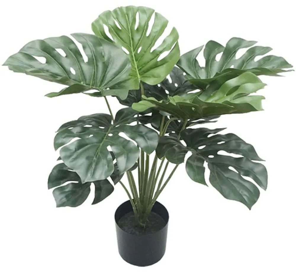 Τεχνητό Φυτό Μονστέρα 04-00-18803 66cm Green Marhome Plastic