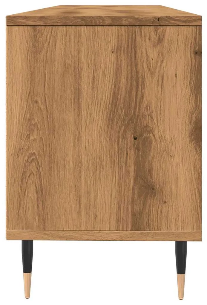 vidaXL Έπιπλο Τηλεόρασης τεχνίτης Δρυς 150x30x44,5 εκ.