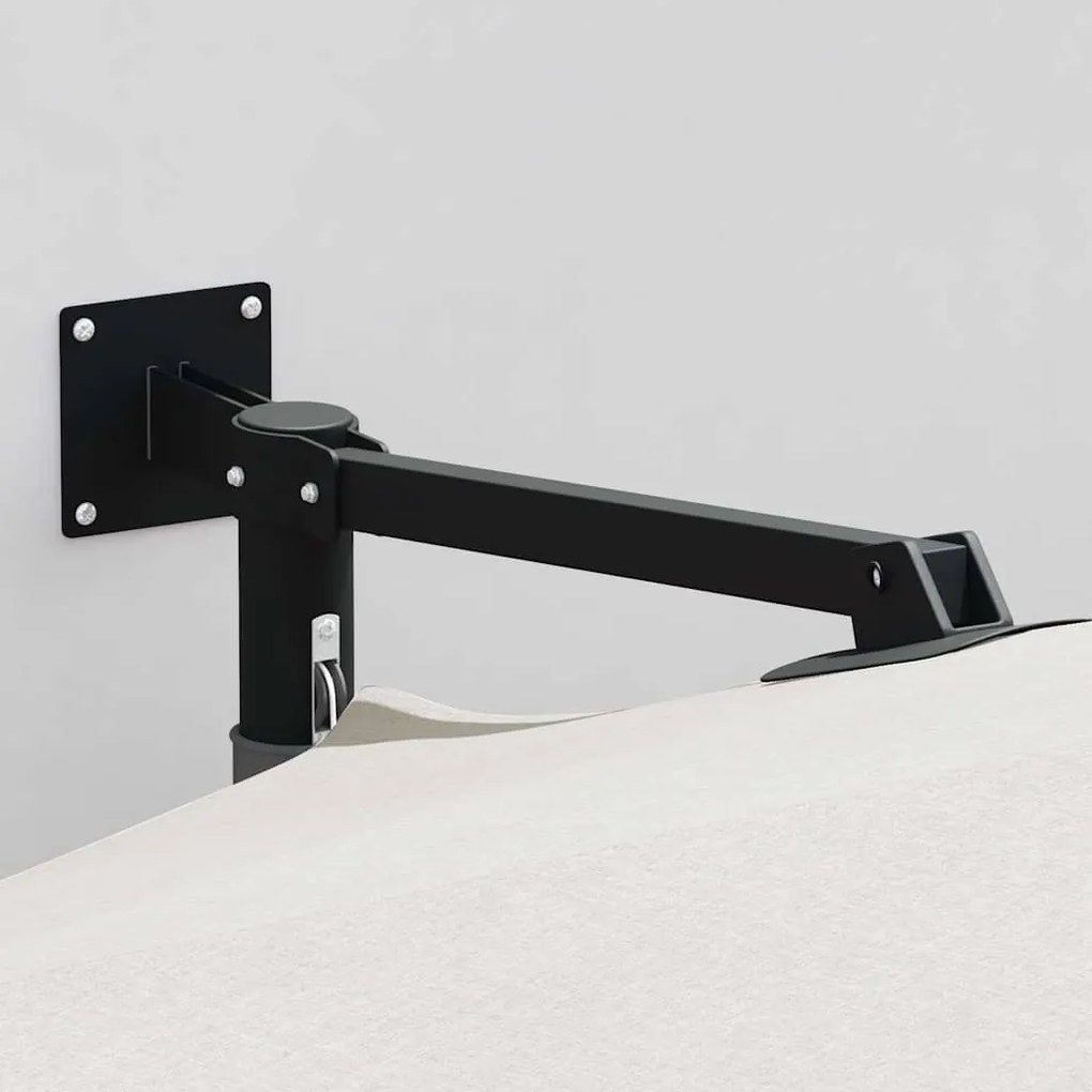 vidaXL Ομπρέλα Κήπου Άμμος 248 x 248 x 148 εκ. Πολυεστέρας και Χάλυβας