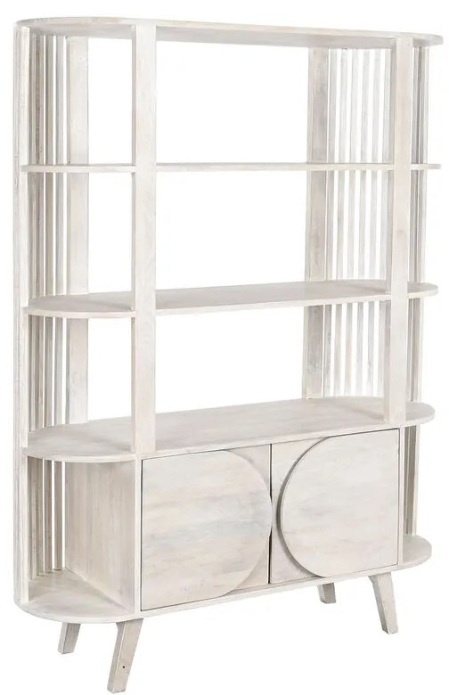 Ράφια DKD Home Decor Λευκό Ξύλο από Μάνγκο 116 x 40 x 160 cm (1)
