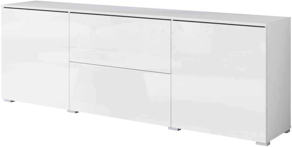 Έπιπλο τηλεόρασης Vera 181-Leuko - 180.00Χ62.00Χ35.00cm