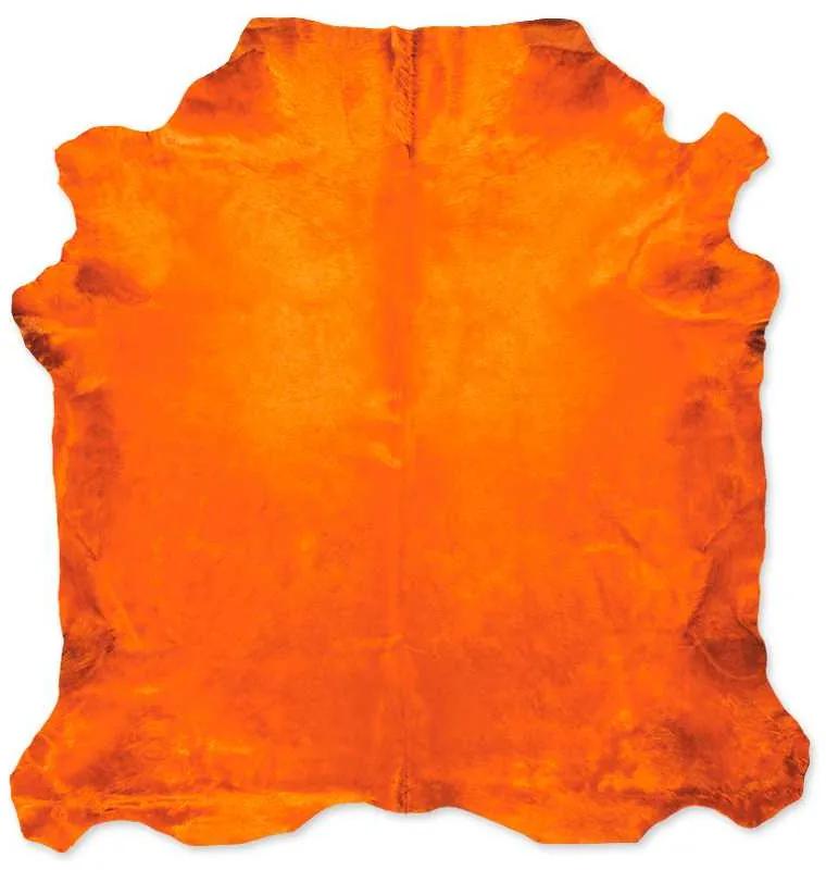 Δέρμα Αγελάδας Dyed Orange - 200x220