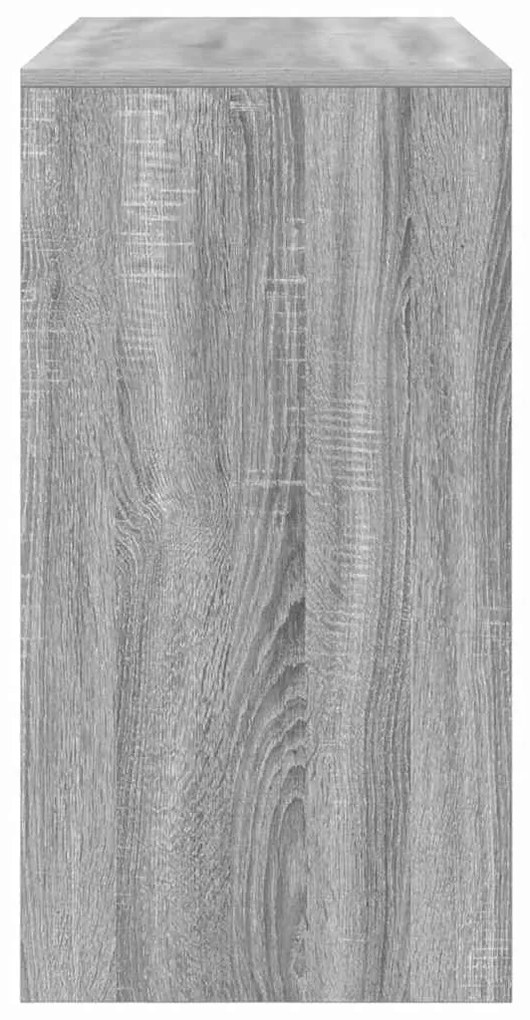 vidaXL Γραφείο Γκρι sonoma 100 x 40 x 76 εκ. Επεξεργασμένο ξύλο