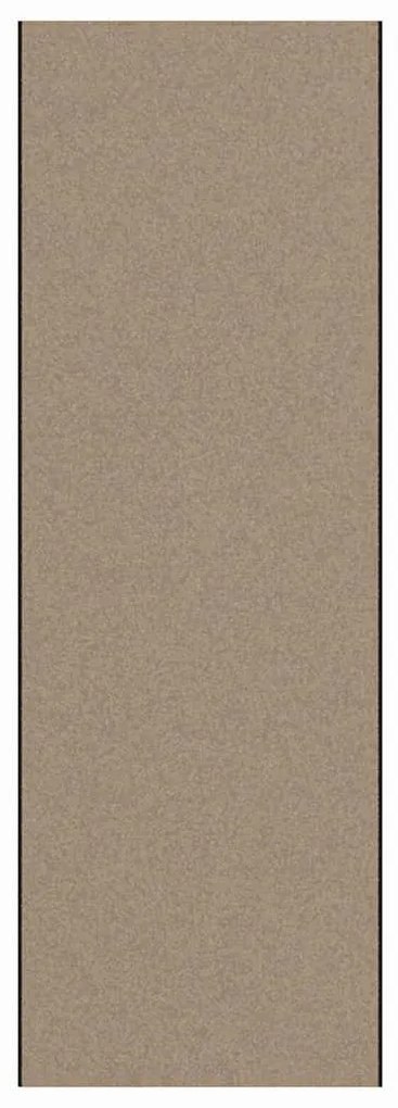 vidaXL Χαλάκι Εξώπορτας Άλλο Μπεζ και Μαύρο 120 x 350 εκ