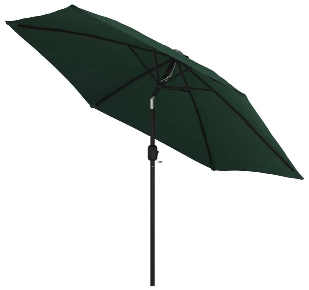Ομπρέλα Κρεμαστή με LED Πράσινη 3 μ. - Πράσινο