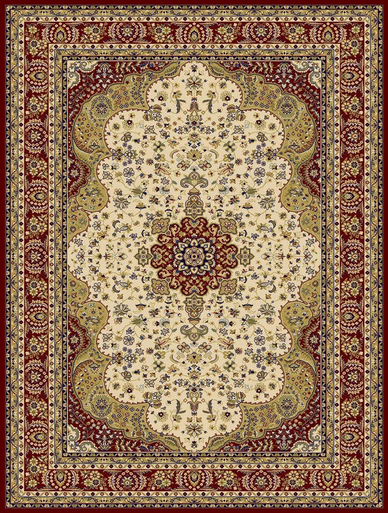 ΧΑΛΙ ORIAN 217/Cream Red - 160cm x 230cm - 2002928