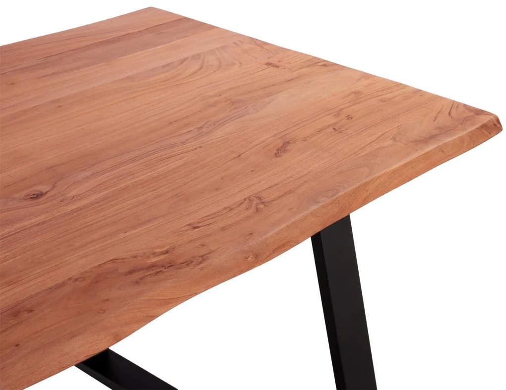 Τραπέζι τραπεζαρίας SOFIA SLIM C8501.11 απο Μασίφ Ξύλο Ακακίας 200x100x77Υεκ. 200x100x77 εκ.