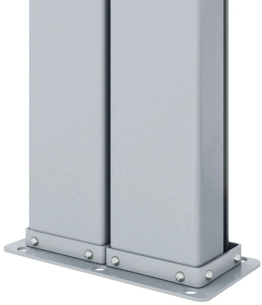 vidaXL Σκίαστρο Πλαϊνό Συρόμενο Καφέ 200 x 1200 εκ.