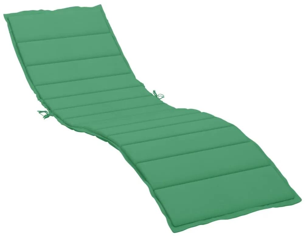Μαξιλάρι Ξαπλώστρας Πράσινο 200 x 60 x 3 εκ. από Ύφασμα Oxford - Πράσινο