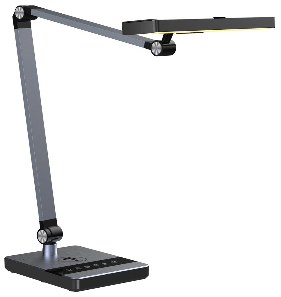 Φωτιστικό Γραφείου LED Blain Pro Μαύρο Ματ ABS 35x43,9Yεκ.