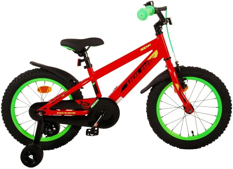 Rocky 16 Inch 25 cm Boys Coaster Brake RedVolare