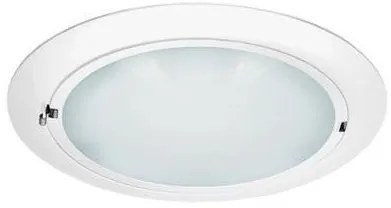 Χωνευτό Φωτιστικό Οροφής Μεταλλικό PL 2xΕ27 ΦOS_ME-05-2271-1-Λευκό 05-2271-1