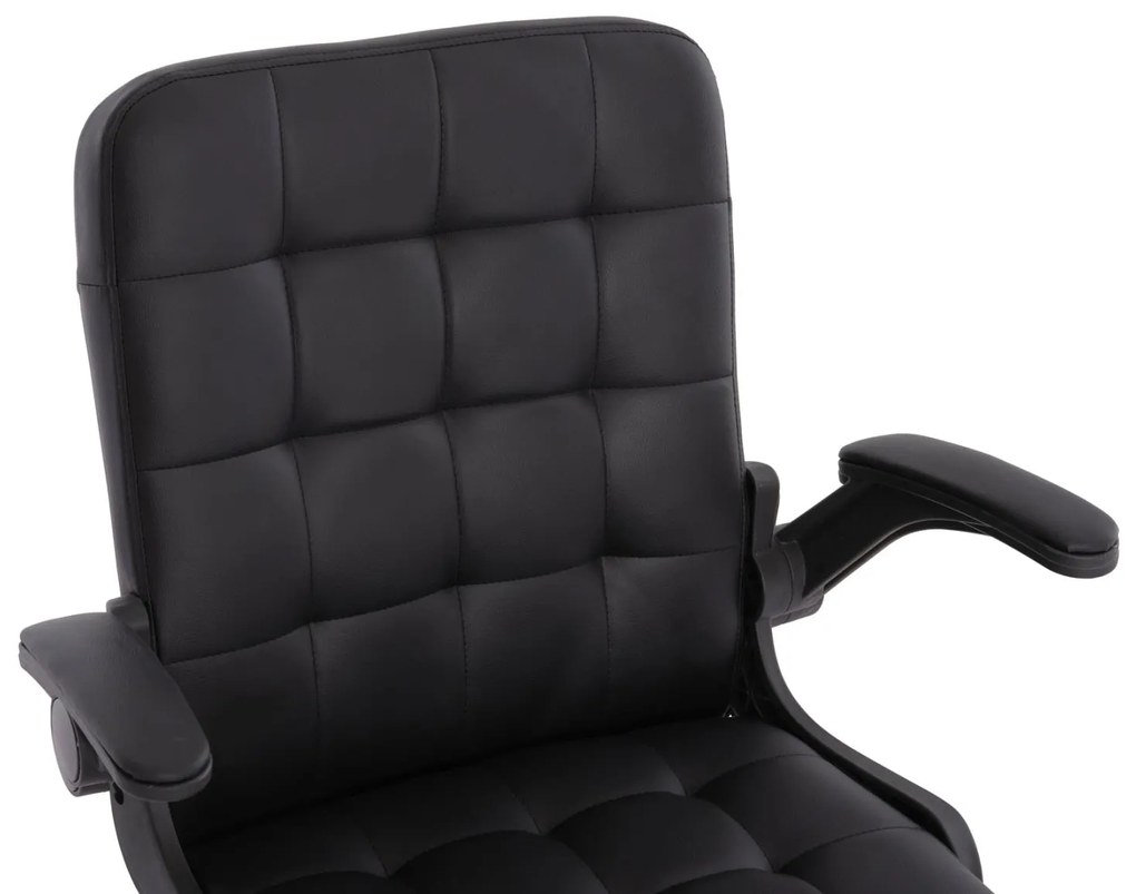 ΚΑΡΕΚΛΑ ΓΡΑΦΕΙΟΥ PORTIMA  ΜΑΥΡΟ PVC-NYLON ΣΚΕΛΕΤΟΣ &amp; ΒΑΣΗ 69x53x98Υεκ.