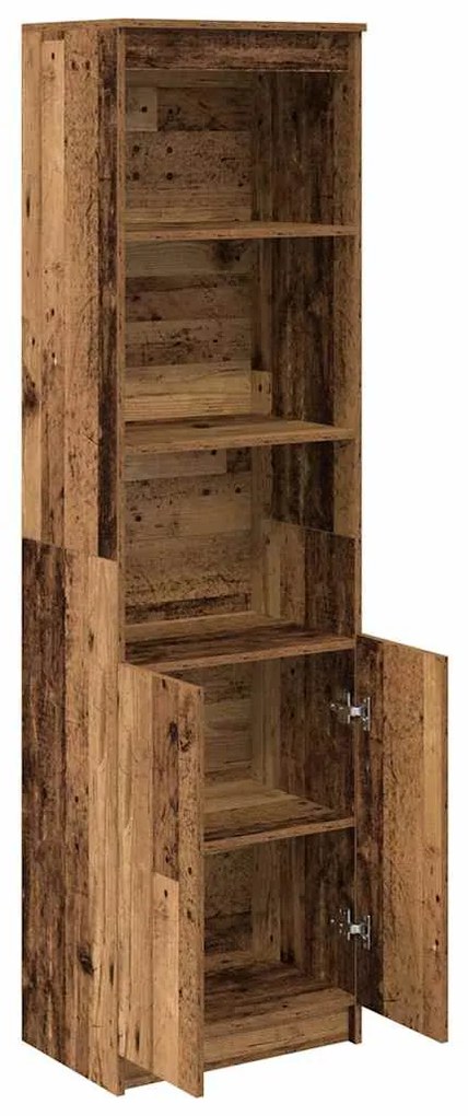 Ντουλάπι Όψη Παλαιού Ξύλου 50x35x180 εκ. από Επεξεργασμένο Ξύλο 3328469