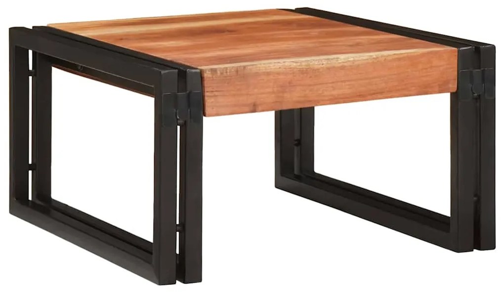 vidaXL Ράφι μπάνιου 40 x 50 x 23 εκ Μασίφ ξύλο μάνγκο και σίδερο