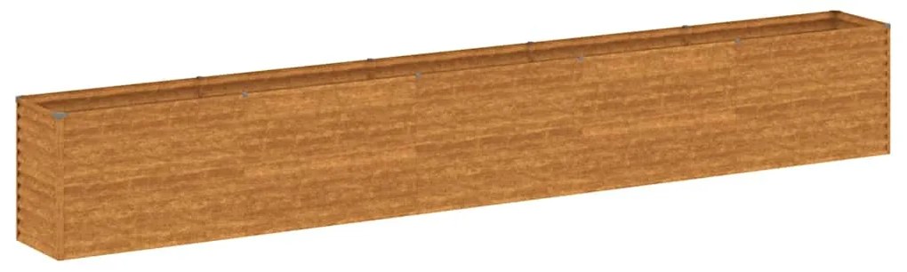 vidaXL Υπερυψωμένο Ζαρντινιέρα Κήπου 482 x 50 x 69 εκ. από Ατσάλι Corten