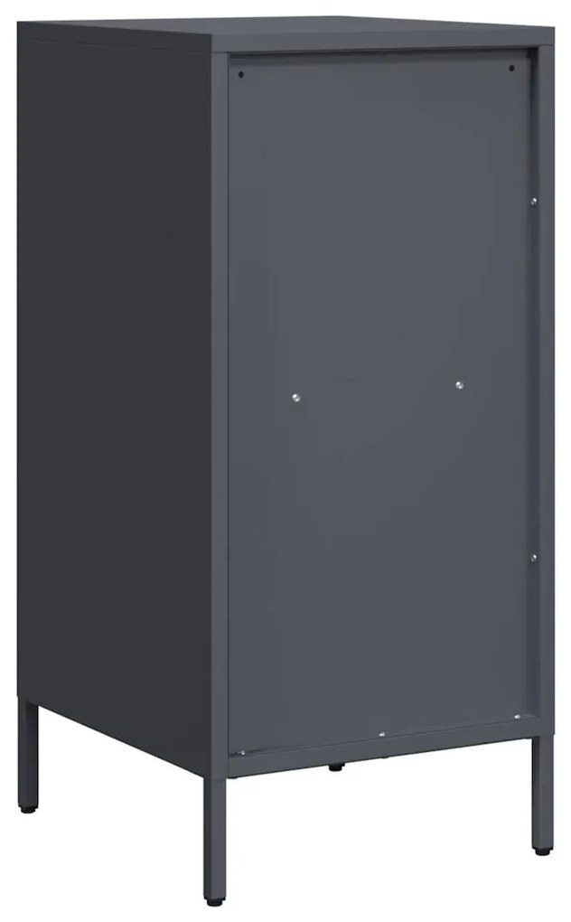vidaXL Ντουλάπι Ανθρακί 35x39x73,5 εκ. από Χάλυβα Ψυχρής Έλασης