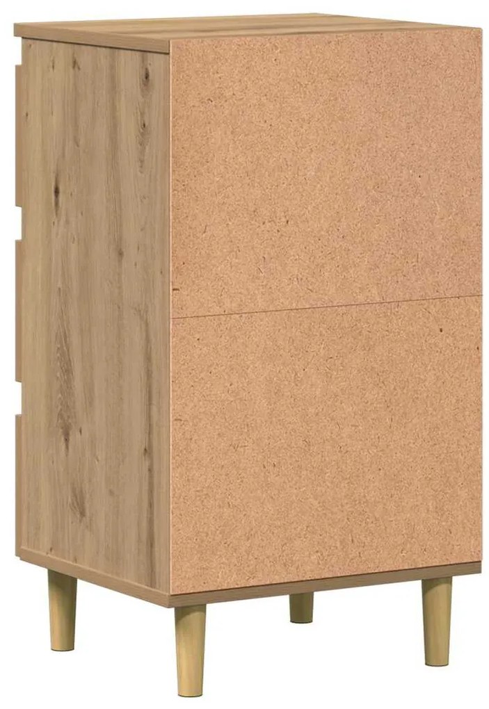 vidaXL Κομοδίνο 40 x 35 x 69 εκ. από Επεξεργασμένο Ξύλο