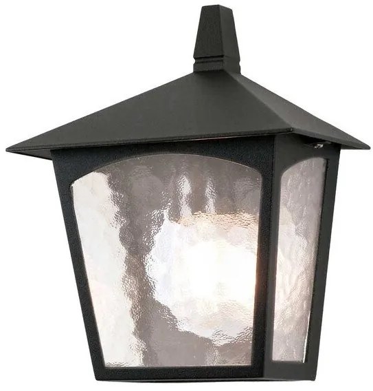 Φανάρι  Απλίκα Φωτιστικό Τοίχου 1xE27 Μαύρο IP23  28cm  York BL15-BLACK Elstead Lighting-BL15-BLACK-Μαύρο BL15-BLACK