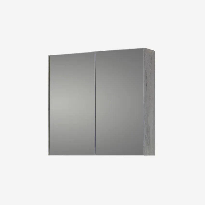 Καθρέφτης OMEGA FLORA 75 3MOM075FLR με ντουλάπια 74x14x65cm  3MOM075BON-1