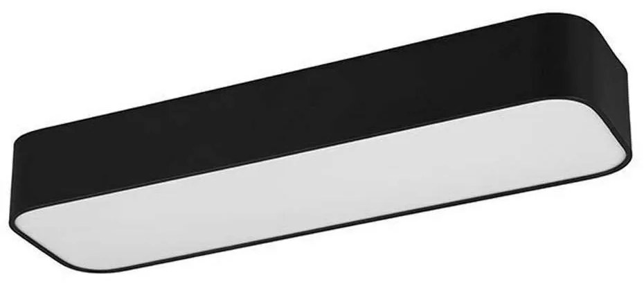 Φωτιστικό Οροφής - Πλαφονιέρα Asterion R62451532 21W Led 14x50x7cm Black Mat RL Lighting Μέταλλο